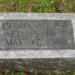 Edwin Allen Hill Tombstone