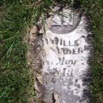 Grandville Sanders Tombstone