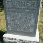 Isaac Newton Turner Tombstone