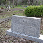 Stephen Clinton Hill Tombstone